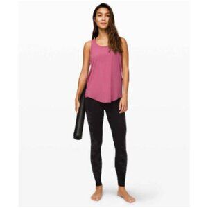 Lululemon Love Tank Top *Pleated Moss Rose S